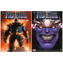 Thanos is terug deel 1 & 2 met exclusieve art-print (oplage 50