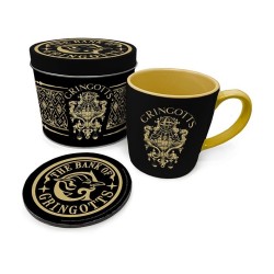 Harry Potter: Gringotts Mug with Coaster in tin