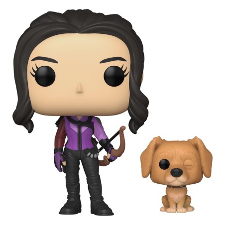 Funko Pop! Marvel: Hawkeye TV Series - Kate Bischop with Lucky Funko Pop! Marvel: Hawkeye TV Series - Kate Bischop with Lucky