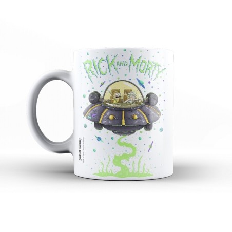 Rick and Morty: Spaceship Mug Mok