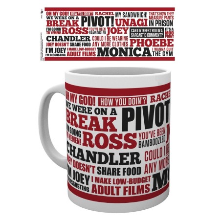 Friends: Quotes Mug Mok Friends: Quotes Mug Mok