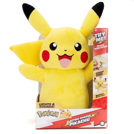 Pokémon: Electric Charge Pikachu Plush 45 cm