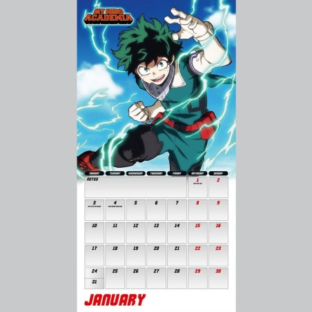 My Hero Academia 2022 Kalender