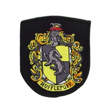 Harry Potter: Woven Crest Patch Hufflepuff 7 cm