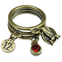 The Hunger Games: Catching Fire - Mockingjay Charm Ring