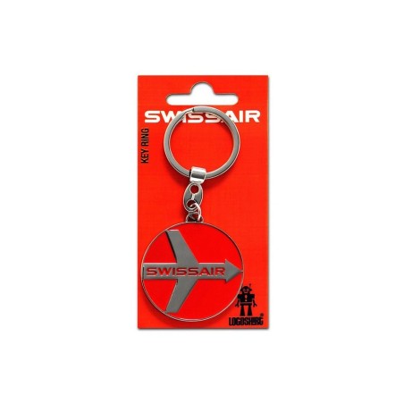 Swissair Metal Keychain