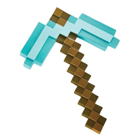 Minecraft: Plastic Replica Diamond Pickaxe 40 cm