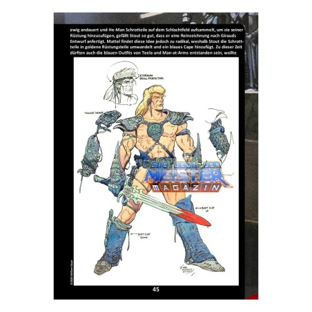 Masters of the Universe Book Die Welt der Meister Magazin: Der