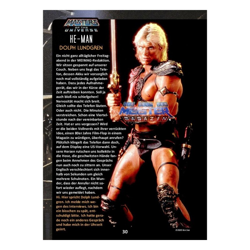 Masters of the Universe Book Die Welt der Meister Magazin: Der