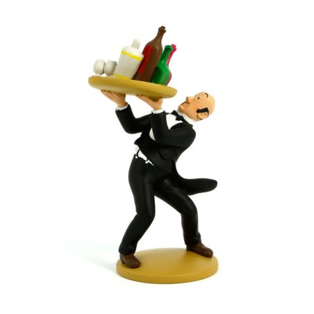 TinTin: Nestor with Serving Tray statue 15 cm