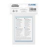 Ultimate Guard Classic Soft Sleeves Standard Size Transparent Ultimate Guard Classic Soft Sleeves Standard Size Transparent