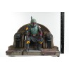 Star Wars: Premier Collection - Mandalorian Boba Fett On Throne Star Wars: Premier Collection - Mandalorian Boba Fett On Throne