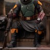 Star Wars: Premier Collection - Mandalorian Boba Fett On Throne Star Wars: Premier Collection - Mandalorian Boba Fett On Throne