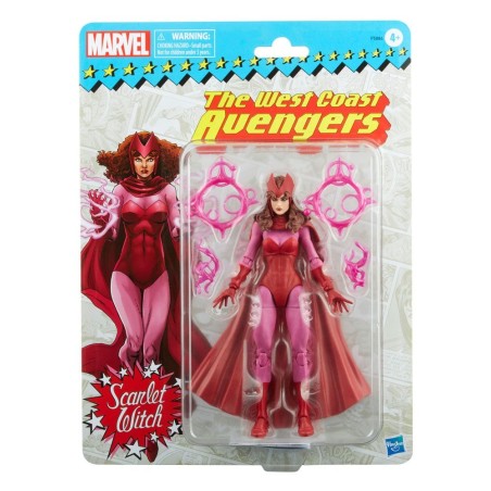 Marvel Legends: Scarlet Witch Retro Collection Action Figure 15 Marvel Legends: Scarlet Witch Retro Collection Action Figure 15