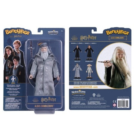 Harry Potter: Albus Dumbledore Bendyfig 19 cm Harry Potter: Albus Dumbledore Bendyfig 19 cm