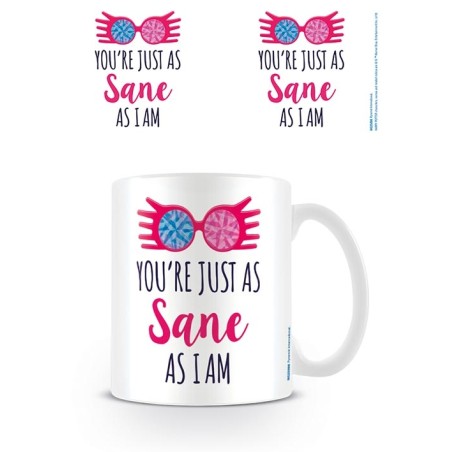 Harry Potter: Lune Lovegood Just as Sane Mug Mok Harry Potter: Lune Lovegood Just as Sane Mug Mok