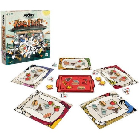 Disney: Mickey and Friends Food Fight Board Game