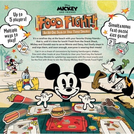 Disney: Mickey and Friends Food Fight Board Game