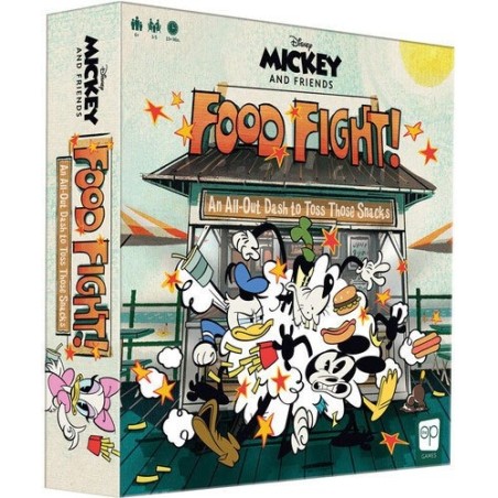 Disney: Mickey and Friends Food Fight Board Game