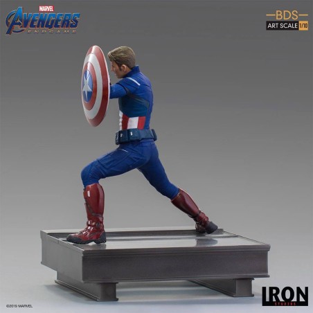 Avengers: Endgame Captain America 2023 Deluxe Statue 19 cm