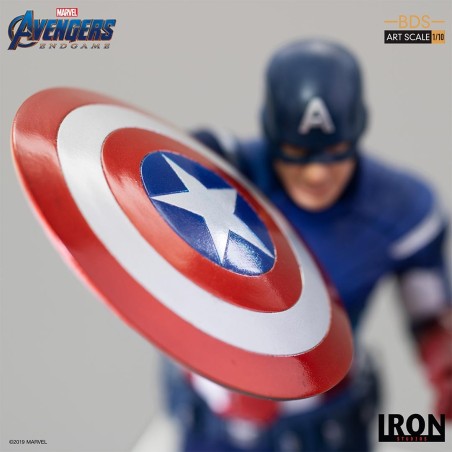 Avengers: Endgame Captain America 2012 Deluxe Statue 21 cm