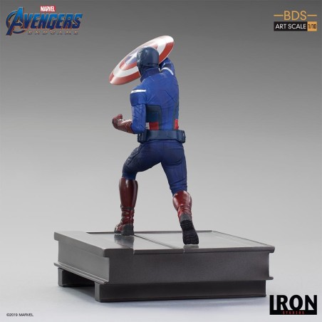 Avengers: Endgame Captain America 2012 Deluxe Statue 21 cm
