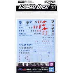 Gundam Decal: No.121 Mobile Suit Gundam Age Multiuse