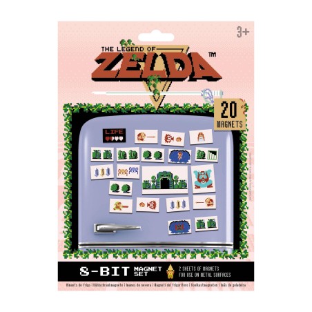 The Legend of Zelda: Retro Fridge Magnets