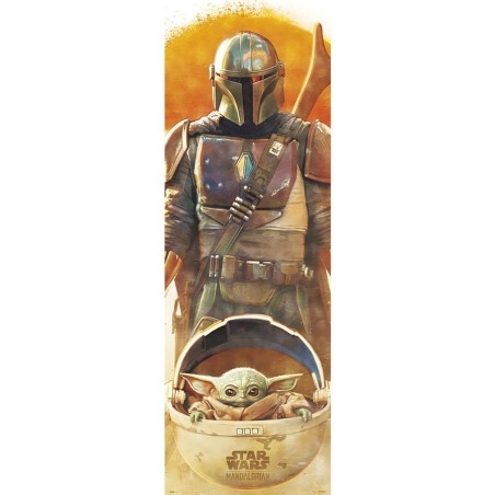 Star Wars: The Mandalorian & Grogu Door Poster 53 x 158 cm