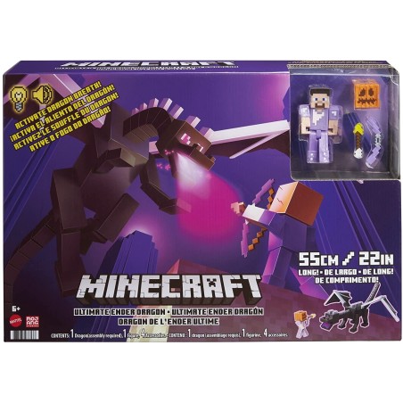 Minecraft: Ultimate Ender Dragon Figure, 20-in with