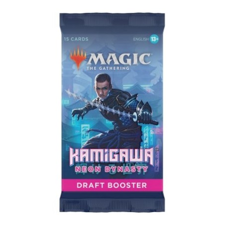 MTG Magic the Gathering: Kamigawa Neon Dynasty Draft booster (1 MTG Magic the Gathering: Kamigawa Neon Dynasty Draft booster (1