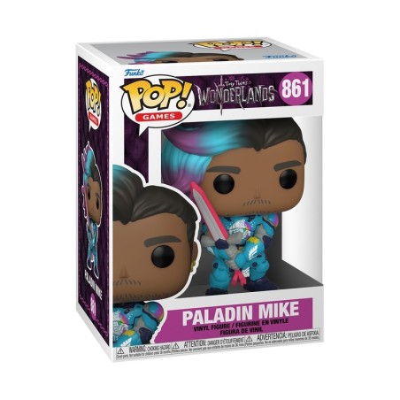 Funko Pop! Games: Tiny Tina's Wonderland - Paladin Mike Funko Pop! Games: Tiny Tina's Wonderland - Paladin Mike
