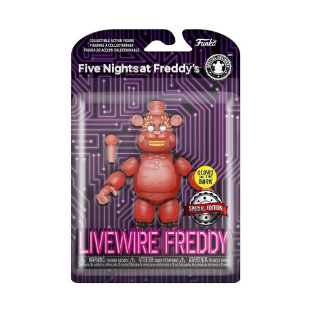 Five Nights at Freddy's: Livewire Freddy Glow in the Dark Five Nights at Freddy's: Livewire Freddy Glow in the Dark