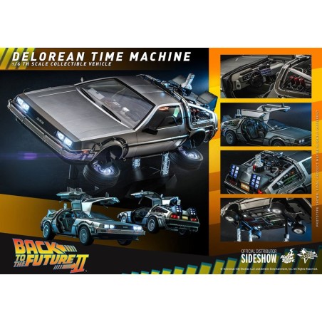 Hot Toys: Back to the Future 2 - DeLorean Time Machine 1/6 72 cm Hot Toys: Back to the Future 2 - DeLorean Time Machine 1/6 72 cm