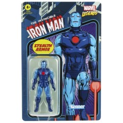 Marvel Legends: Retro Action Figure - Stealth Armor Iron Man 10