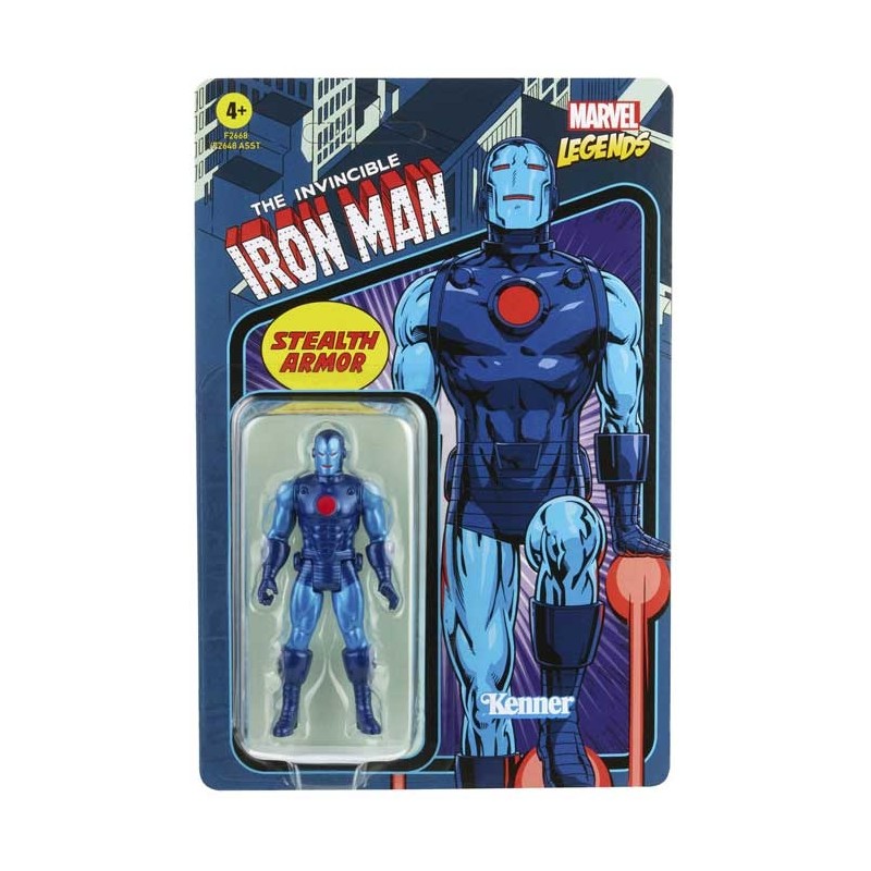 Marvel Legends: Retro Action Figure - Stealth Armor Iron Man 10
