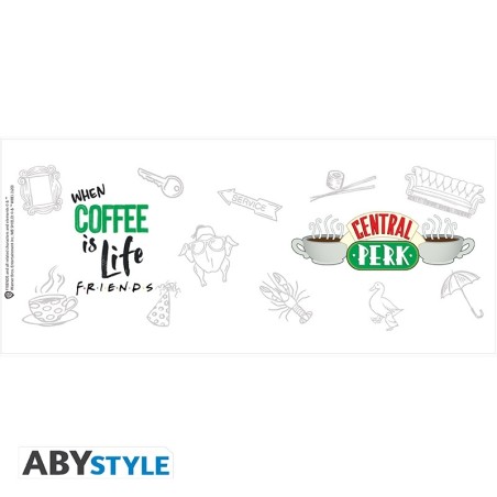 Friends - Mug - 320 ml - Central Perk - subli Friends - Mug - 320 ml - Central Perk - subli