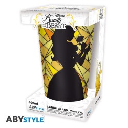 Disney - Large Glass - 400ml - The Beauty & the Beast: Belle