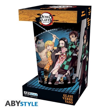 Demon Slayer - Large Glass - 400ml - Group Demon Slayer - Large Glass - 400ml - Group