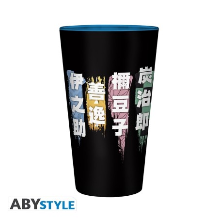 Demon Slayer - Large Glass - 400ml - Group Demon Slayer - Large Glass - 400ml - Group