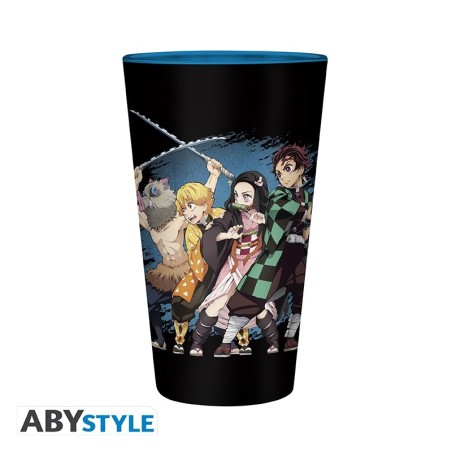 Demon Slayer - Large Glass - 400ml - Group Demon Slayer - Large Glass - 400ml - Group