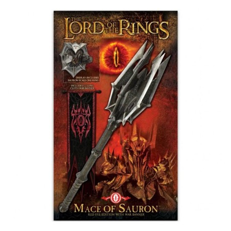 Lord of the Rings Replica 1/1 Mace of Sauron with One Ring Lord of the Rings Replica 1/1 Mace of Sauron with One Ring