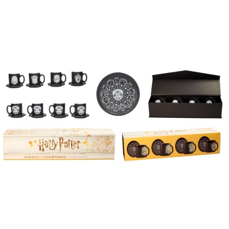 Harry Potter: Set of 4 Espresso Mugs