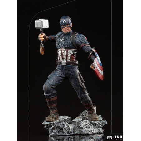 The Infinity Saga BDS Art Scale Statue 1/10 Captain America