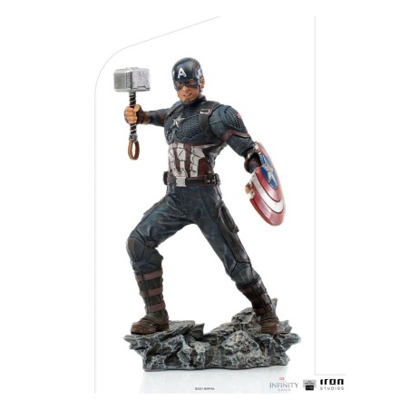 The Infinity Saga BDS Art Scale Statue 1/10 Captain America