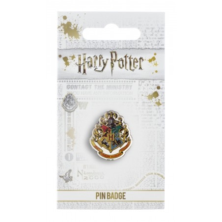 Harry Potter: Hogwarts Crest Enamel Pin Badge