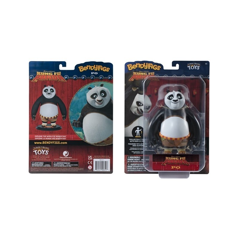 Kung Fu Panda: Kung Fu Panda Bendyfig 16cm