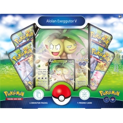 Pokemon: Pokemon GO Alolan Exeggutor V Box (English Cards)