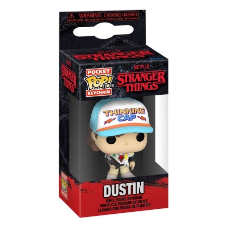 Funko Pop! Keychain: Stranger Things S4 - Dustin