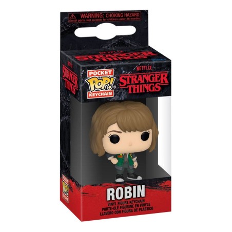 Funko Pop! Keychain: Stranger Things S4 - Robin Funko Pop! Keychain: Stranger Things S4 - Robin